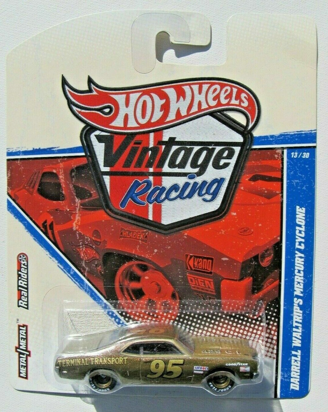 Hotwheels - Darrell Waltrip's 1970 Mercury Cyclone - RARE Vintage