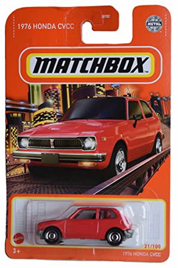 ★商談中★　5010 マッチボックス 1976年 ホンダシビックCVCC Matchbox 1976 Honda CVCC - Mint on Card - Great Detail! - Etsy
