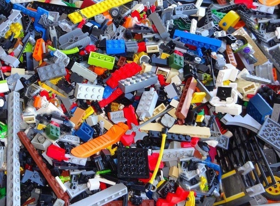 400 blocs Lego en vrac, pièces &Pieces LOT!