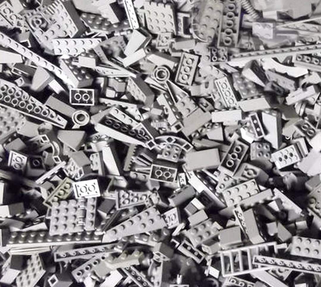 1lb LIGHT GRAY Lego Blocks Parts Pieces BULK Lot Etsy