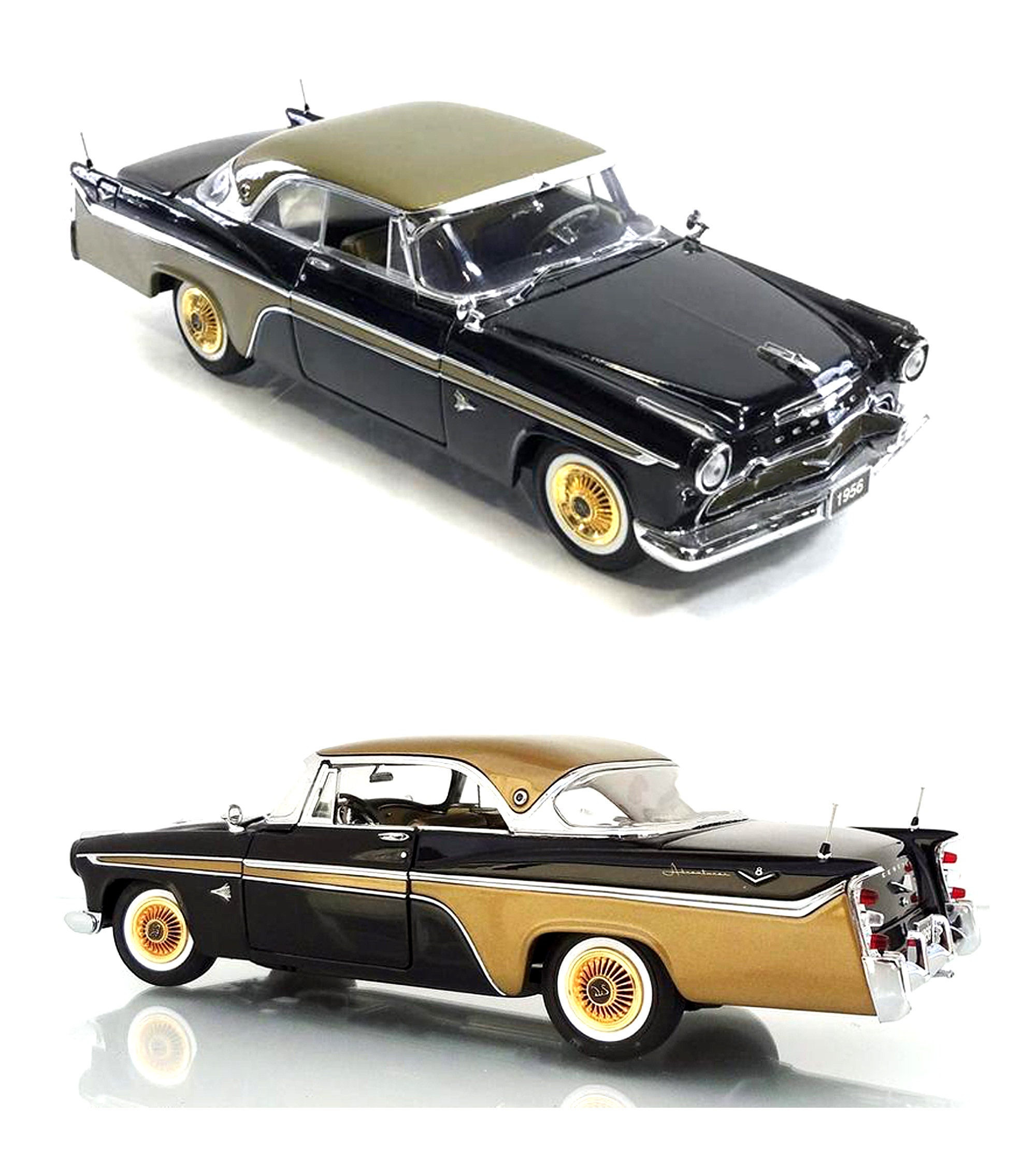 Danbury Mint 1956 DeSoto Adventurer 1:24 Scale Diecast Model
