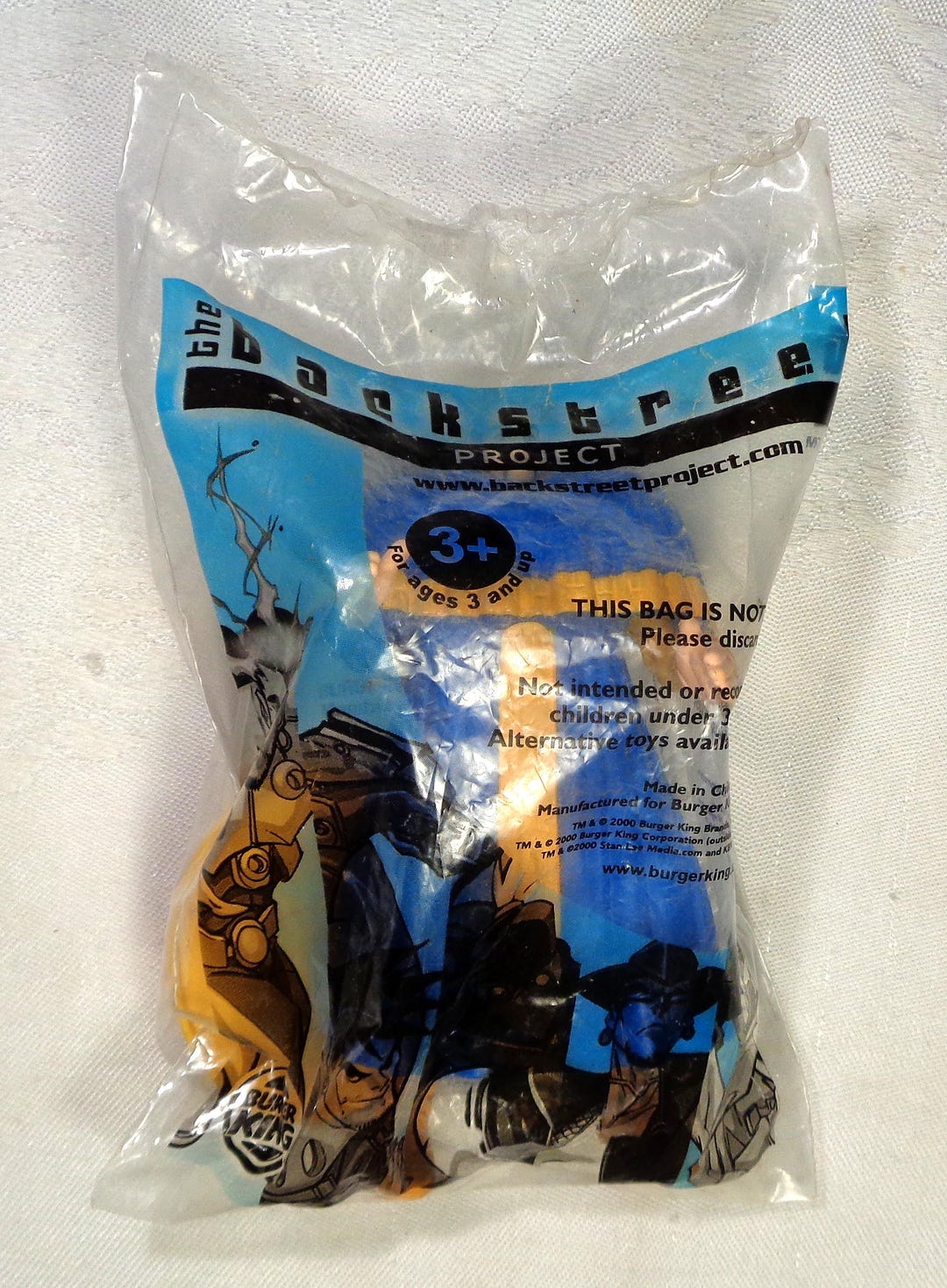 The Backstreet Project 2000 Cyber Crusaders - Burger King Action Figure ...