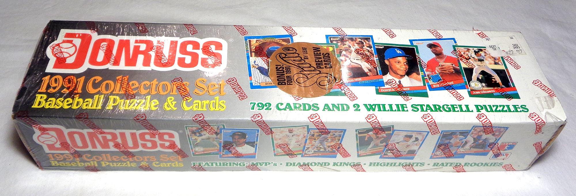 rainbow rare trainer cards 1991 Donruss MLB Baseball Series 1 Set (386 Cards) – FLIP Collectibles Shop