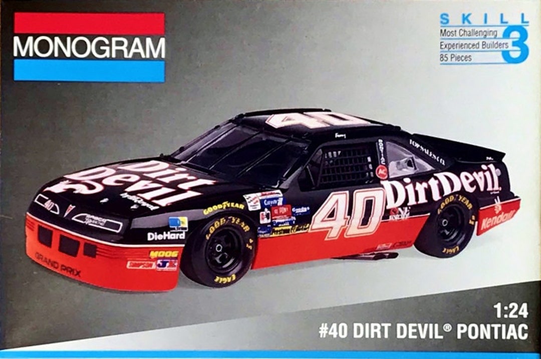 1/24 Scale Monogram Dirt Devil Stock Race Car Driven by Kenny