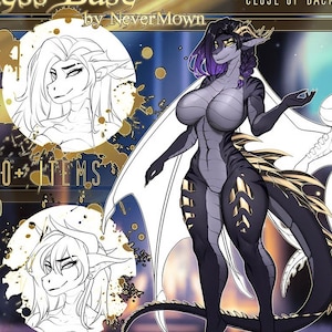 P2U Dragoness Kvinna Adoptera Bas