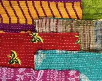 NAPKINS SET, Wholesale Lot Of Napkins Set, Cotton kantha Napkins for Dinning Table, Mix and Match Assorted Reusable Table Cloth Napkins,
