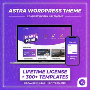 Astra Growth Bundle - WordPress Theme & Agency Toolkit (Lifetime Access) (Digital Download)