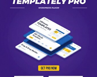Templately Pro WordPress Plugin – Elementor, Gutenberg Templates (Lifetime License)