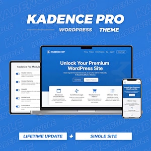 Mega paquete de temas Kadence Pro para WordPress con clave de licencia (descarga digital)