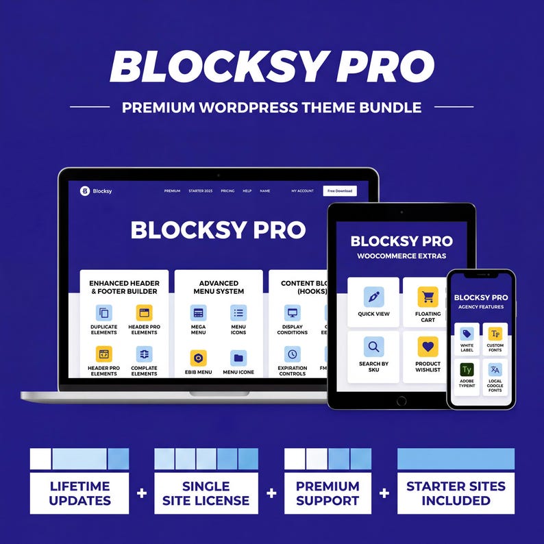 Blocksy Pro Wordpress Theme With Original License Key & Lifetime ...