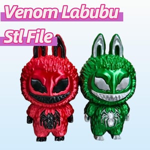 Labubu Stl File , Stl For 3D Printing , STL Model, Labubu the Monsters, Labubu Print Stl, Labubu Labubu 3D Print File, Labubu Venom Stl