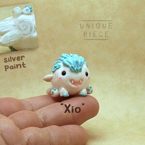 Kawaii Monster Keychain – Handmade Tiny Monster Charm – Cute Weird Creature Gift – TinyMons