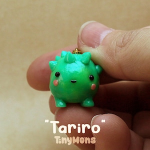 Tariro - Handmade Polymer Clay Charm Keychain, Pocket-Sized Mood Lifter, Perfect Unique Gift for a Friend