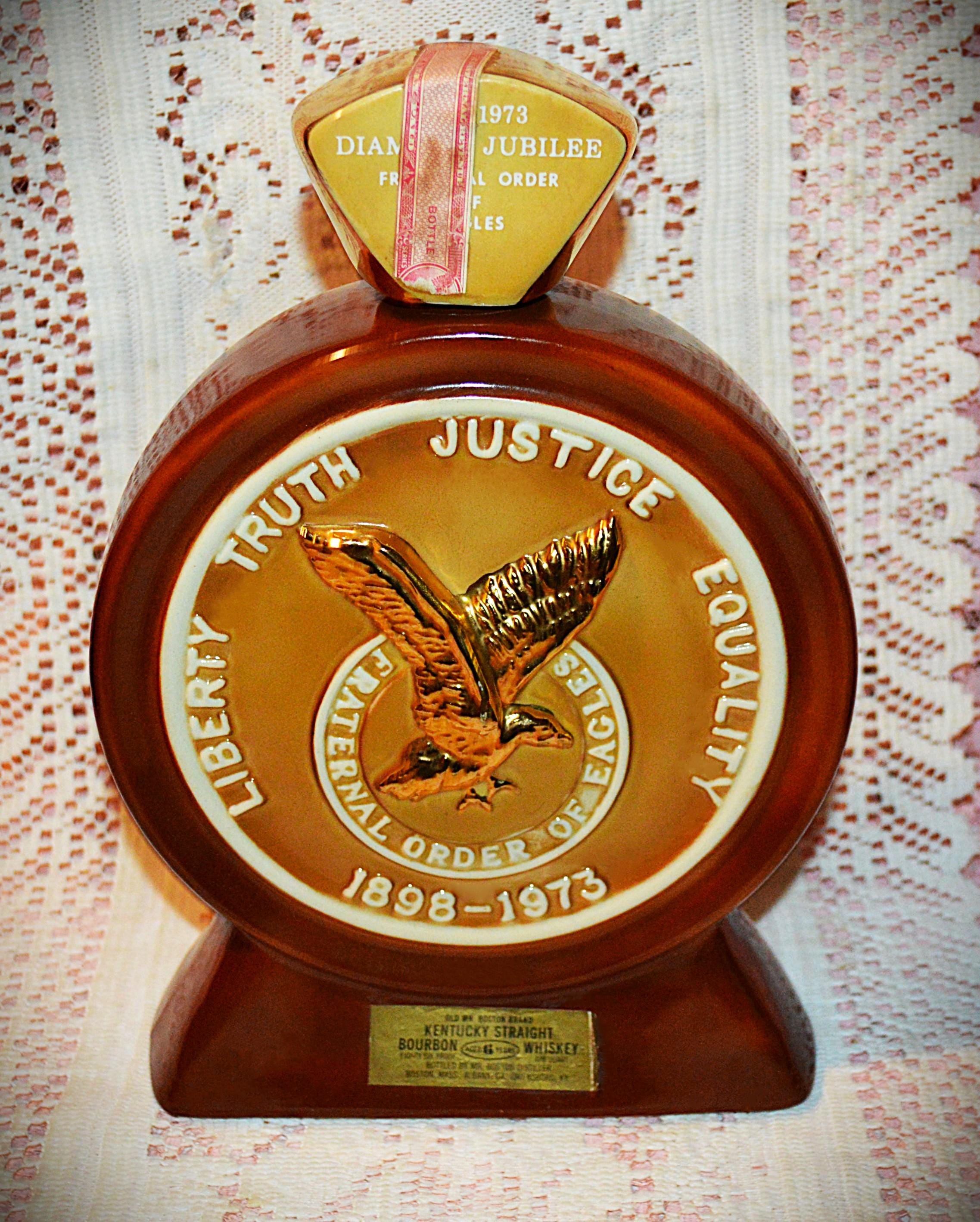 Jim Beam Eagle Whiskey Bottle - Etsy
