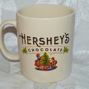 Hershey's Super Oversized 24 oz. 1.7 Lbs Mug Very Clean - Mug measures 5 in. tall 6 1/8 in. wide - Sweet Milk Chocolate - Heavy Large Mug