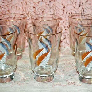 1960's Drink Glasses - Etsy