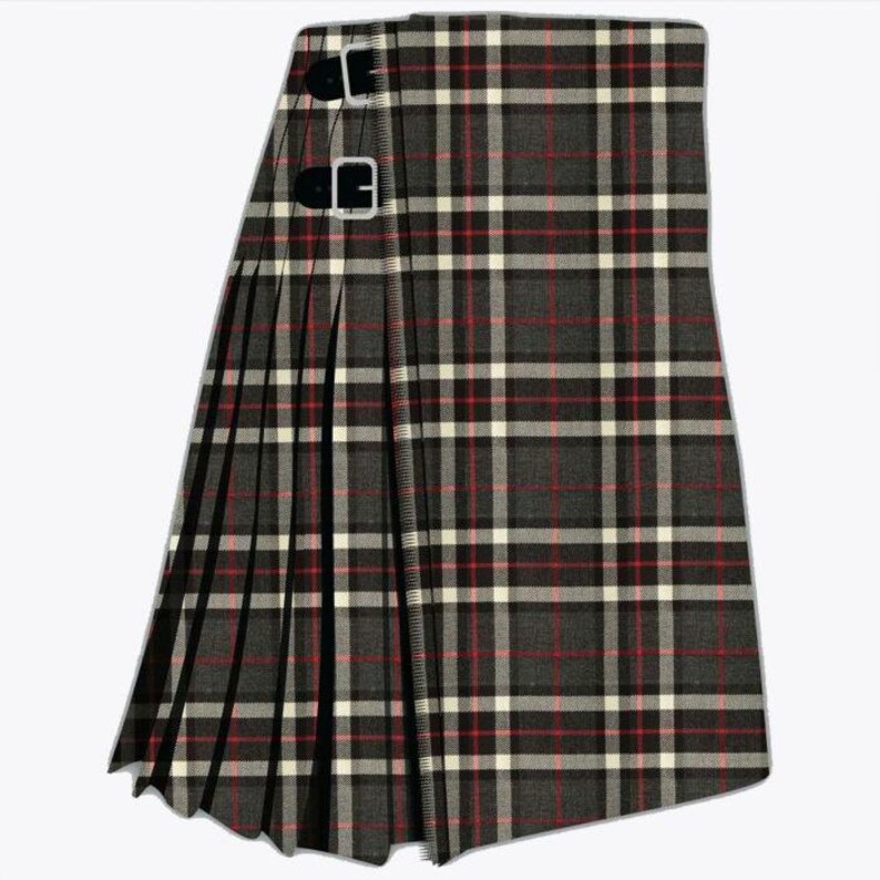Thomson Gray Pattern Handmade Thomson Gray Tartan Kilt - Heavy Weight 8 Yard - Etsy