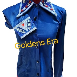 Taffeta Western Show Shirt