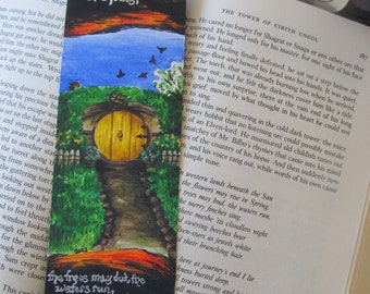 Sam Gamgee Poetry Bookmark Original Watercolor