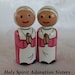 Catholic Nun Peg Doll Choose One Benedictine, Carmelite, Dominican 2 1/4 Small Size - Etsy