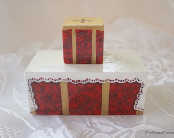 Peg Doll Altar and Tabernacle - Mass Set for 2 1/4" peg dolls