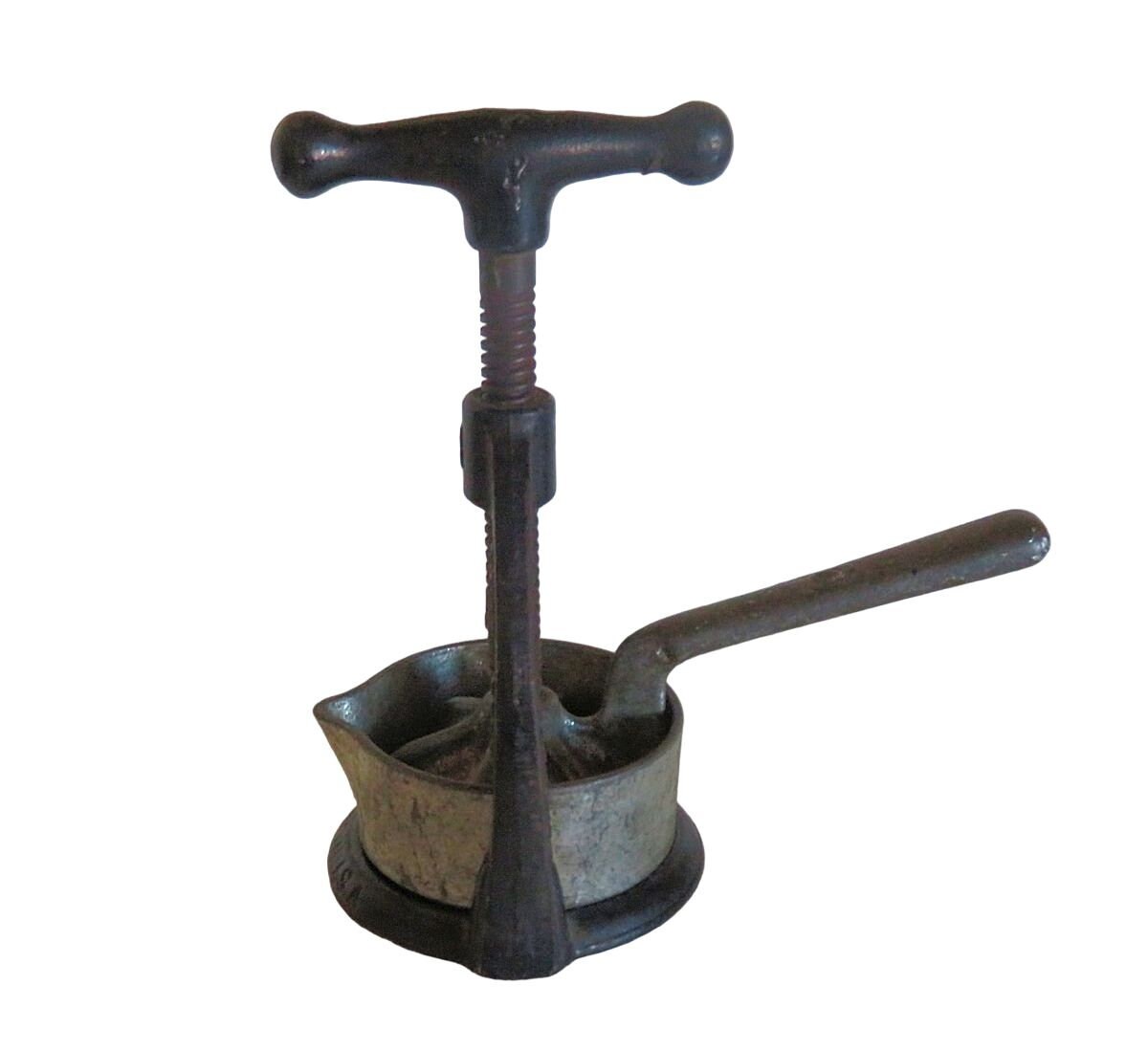 Antique Columbia Meat Juice Press Etsy