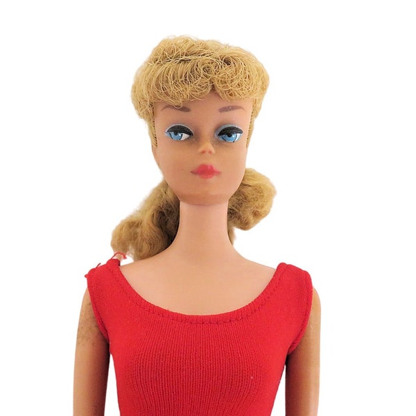 Vintage Blonde Ponytail Barbie Doll #7