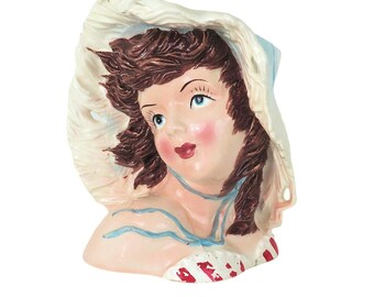 Artmark Bathing Beauty Head Vase