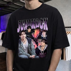 Jungkook T Shirt - Etsy New Zealand