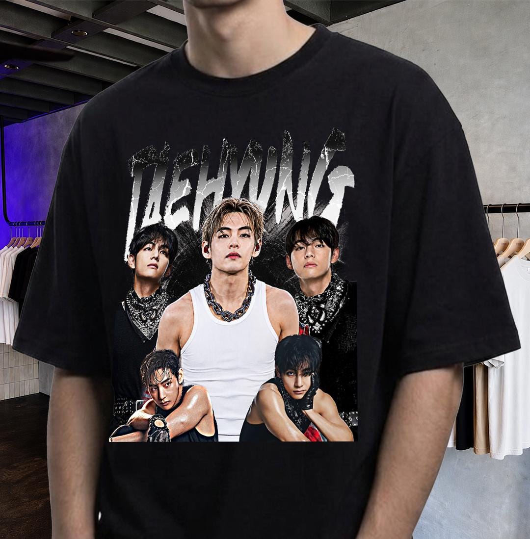 Taehyung Vintage Shirt - Etsy
