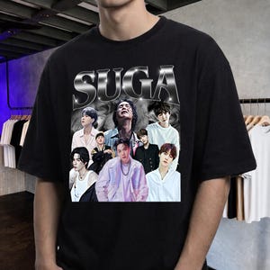 Suga T Shirt - Etsy Canada