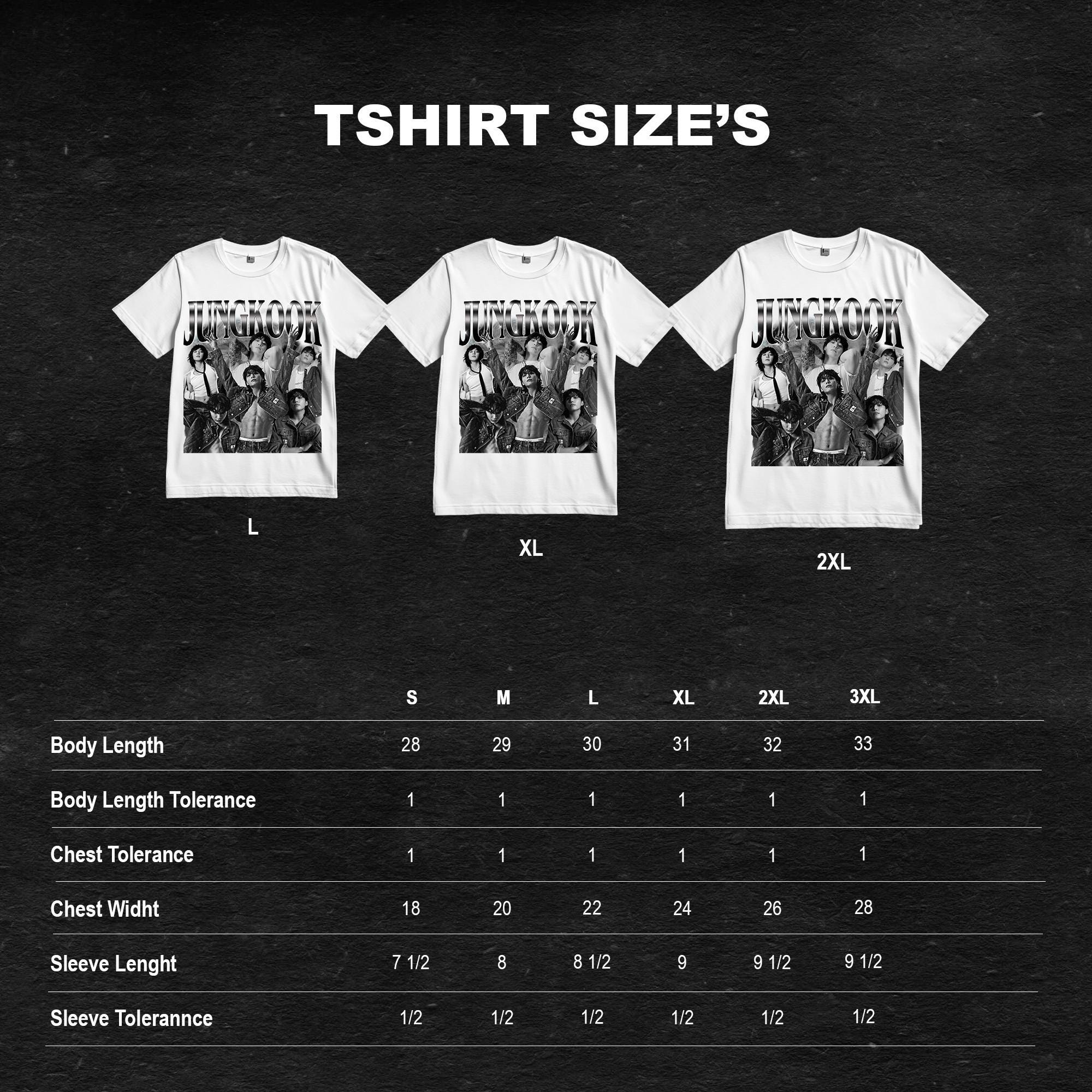 限定】Jungkook for Tシャツ XS Black & White Edition Jungkook Tee