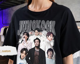 Camiseta gráfica vintage de K-Pop de los 90: camiseta retro de Star JK