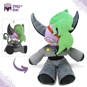 Anime Plush Doll Gift - Handcrafted Custom Stuffed Figure