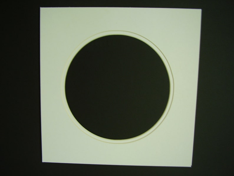 Picture Framing Mats set of 4 mats White with White 8x8 with Etsy