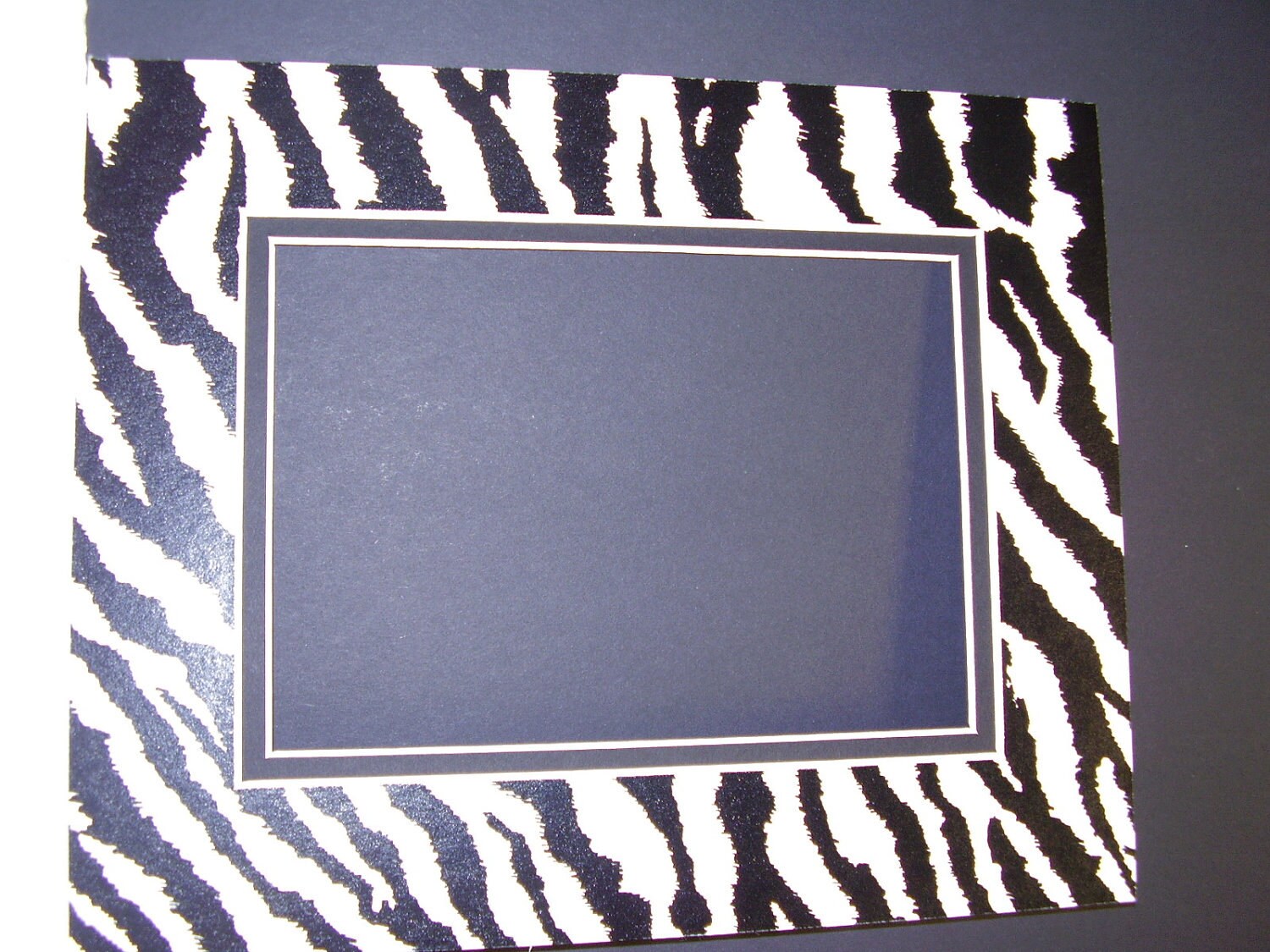Picture Mats Mats Shown in PURPLE With Shiny Gold 11x14 for 8x10 Choose  Color Options 