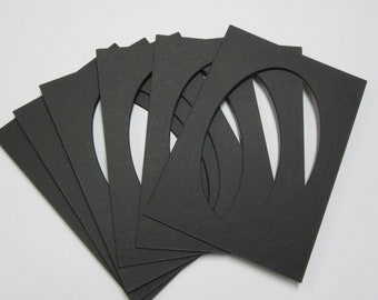 Picture Mats  5x7 for 3.5X5 photo Oval opening set of  2 CHOOSE COLOR get 2 free