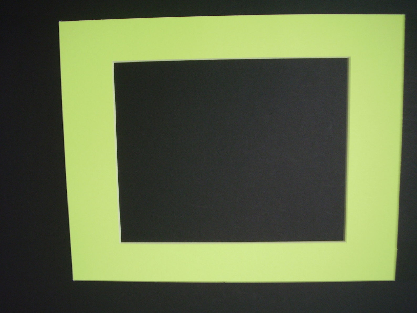 Picture Framing Mat Lime Green 11x14 for 8x10 Photo or Art Etsy