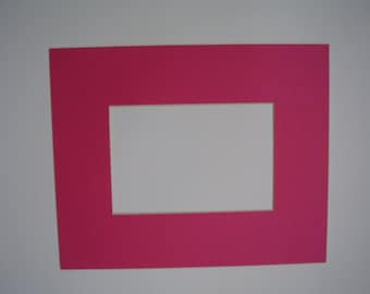 10 Pack Precut 8x10 Mat Board For 11x14 Frame – Acid-Free Soft Pink Photo Mat, USA Made