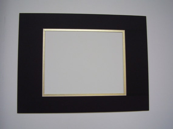 Single Designer 16x20 mat w/8x10 Opening - White 