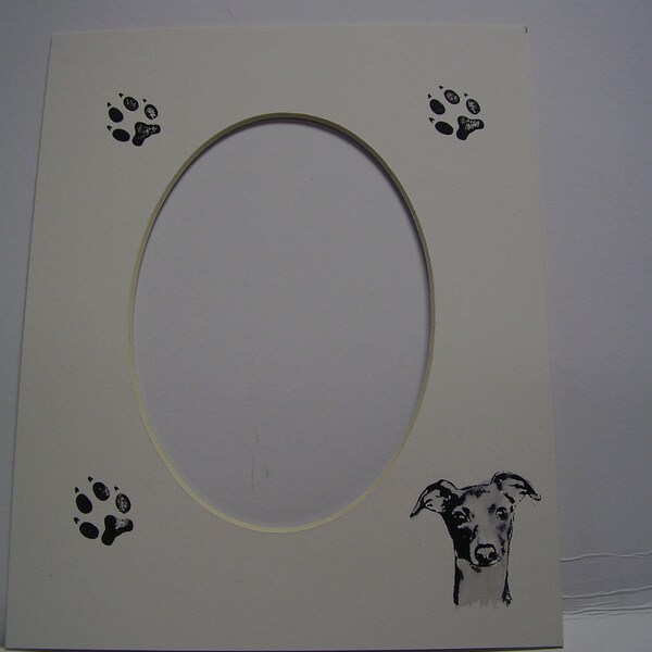 Paw Print Photo Frame 8x10 Etsy