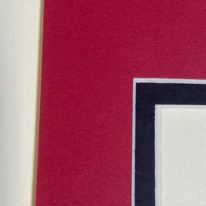 Picture Framing Mat 8x10 for Dollar Bill & Foreign Currency First Dollar currency mat image 8