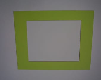 Picture Framing  Mat  CHOICE of colors  11x14 for 8x10 Photo or Art SET OF 6