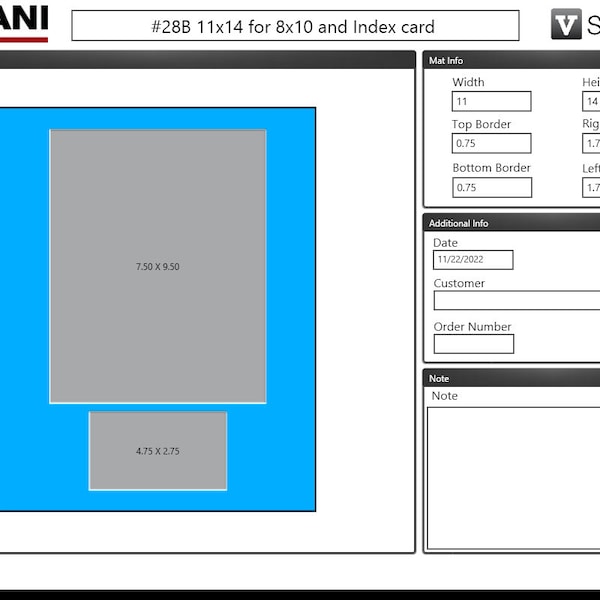 Index Card Stand Etsy