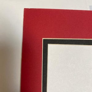 Picture Framing Mat 8x10 for Dollar Bill & Foreign Currency First Dollar currency mat image 7