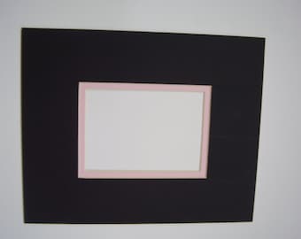 Picture Framing Mat CHOOSE COLORS  8x10 for 5x7 Photo or Art