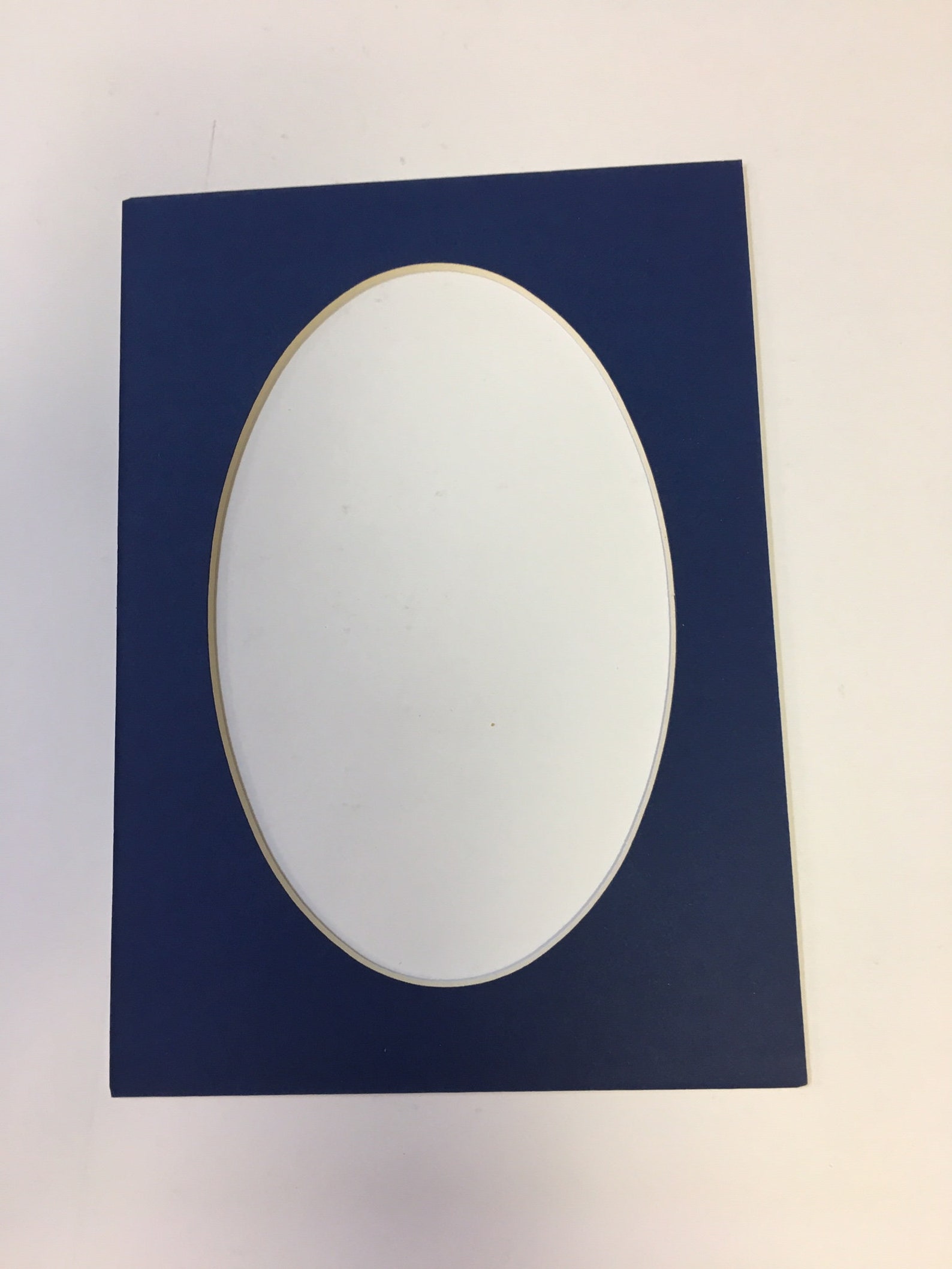 Picture Framing Mat 11x14 for Oval Photo One Mat Oval Opening Etsy