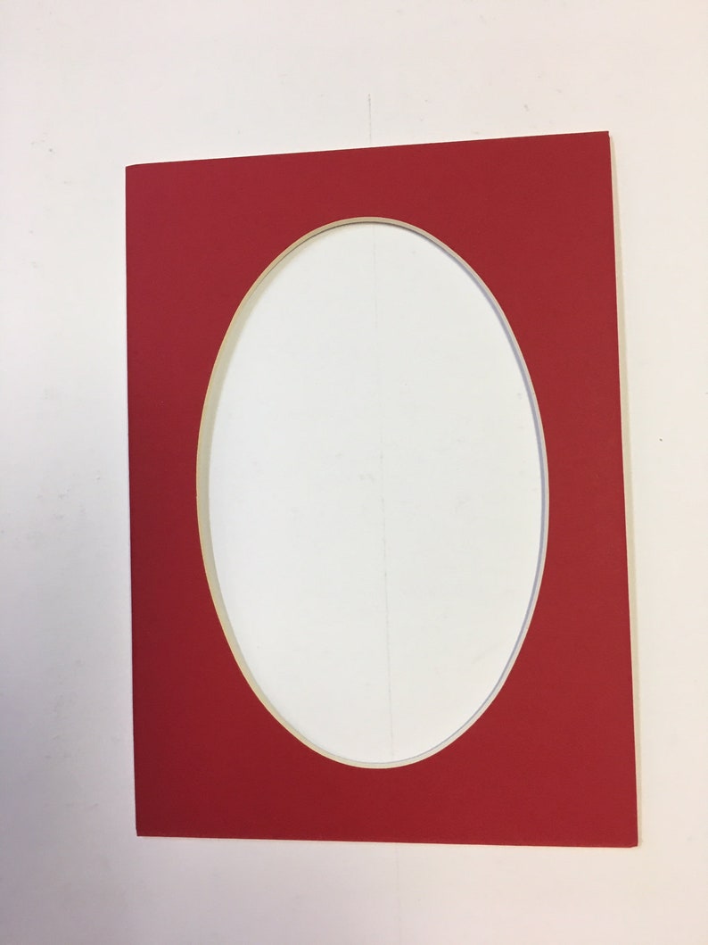 Picture Framing Mat 11x14 for oval photo one mat oval opening Etsy