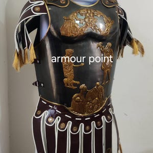 Muscle Cuirass Armor – Medieval Knight Chestplate Adult Size  Wearable Cosplay LARP Costume Armor Historical