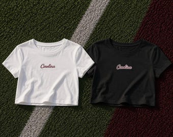 Camiseta corta para bebé con el logo de Carolina, camiseta con el nombre de los South Carolina Gamecocks